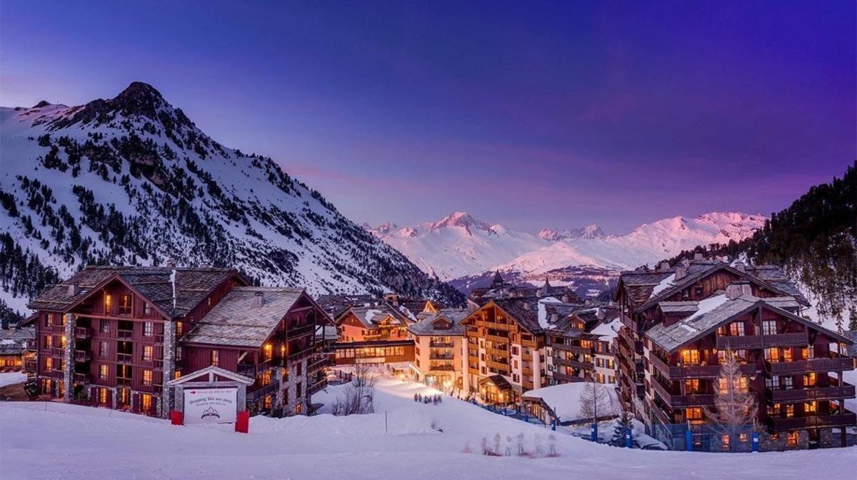Arc 1950, Ambiance Chalet Luxe 5/7Pers Dans Residence 5* Skis Aux Pieds Avec Spa Les Arcs  Exteriér fotografie