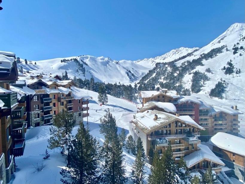 Arc 1950, Ambiance Chalet Luxe 5/7Pers Dans Residence 5* Skis Aux Pieds Avec Spa Les Arcs  Exteriér fotografie