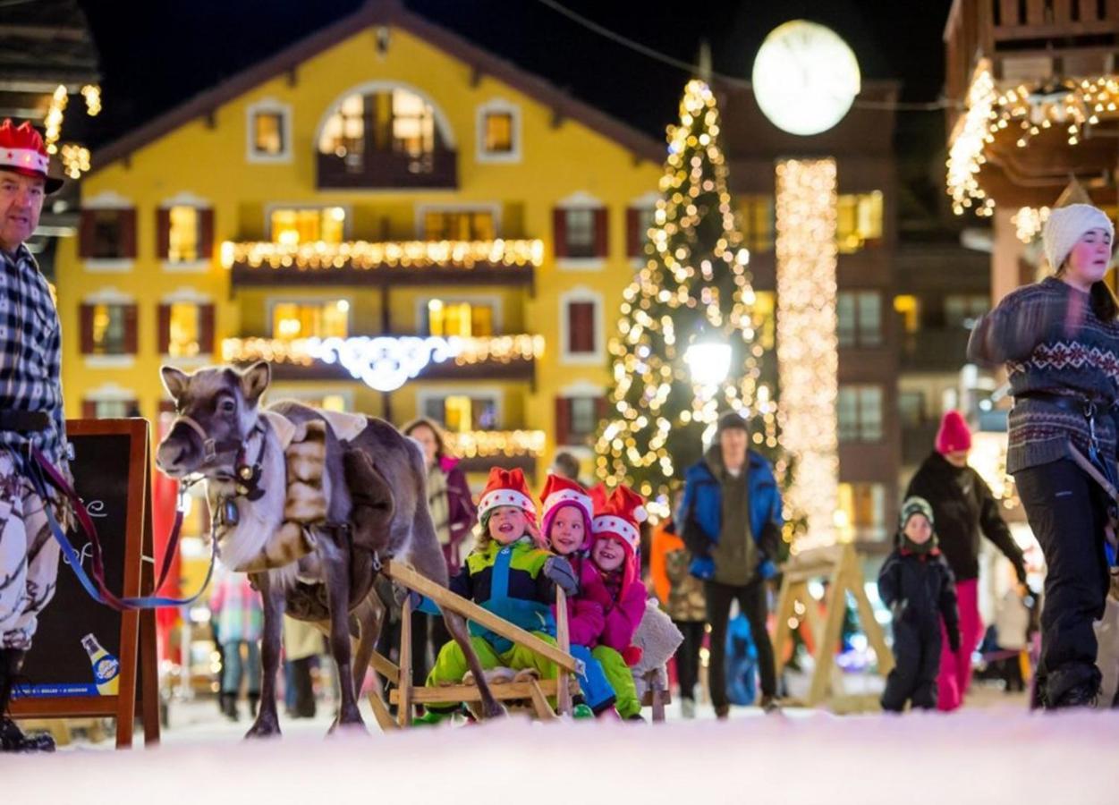 Arc 1950, Ambiance Chalet Luxe 5/7Pers Dans Residence 5* Skis Aux Pieds Avec Spa Les Arcs  Exteriér fotografie