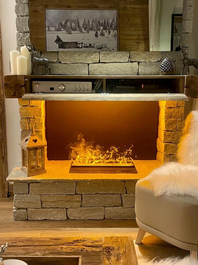 Arc 1950, Ambiance Chalet Luxe 5/7Pers Dans Residence 5* Skis Aux Pieds Avec Spa Les Arcs  Exteriér fotografie