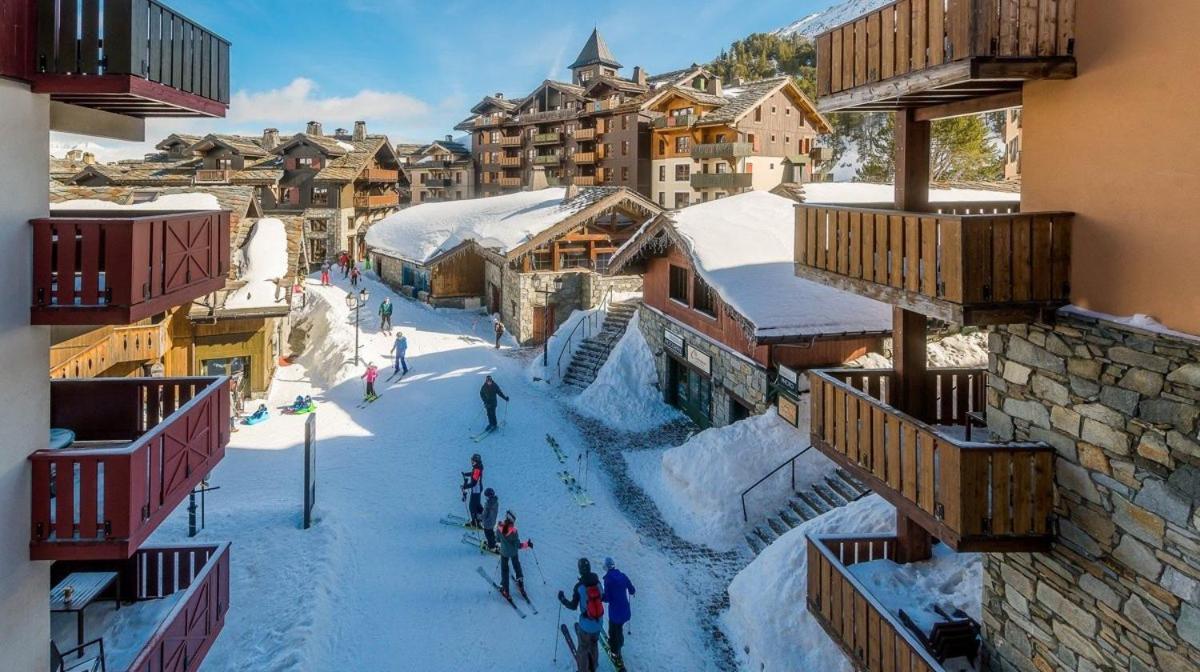 Arc 1950, Ambiance Chalet Luxe 5/7Pers Dans Residence 5* Skis Aux Pieds Avec Spa Les Arcs  Exteriér fotografie