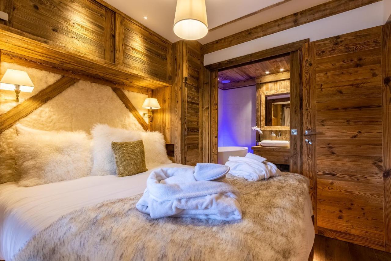 Arc 1950, Ambiance Chalet Luxe 5/7Pers Dans Residence 5* Skis Aux Pieds Avec Spa Les Arcs  Exteriér fotografie