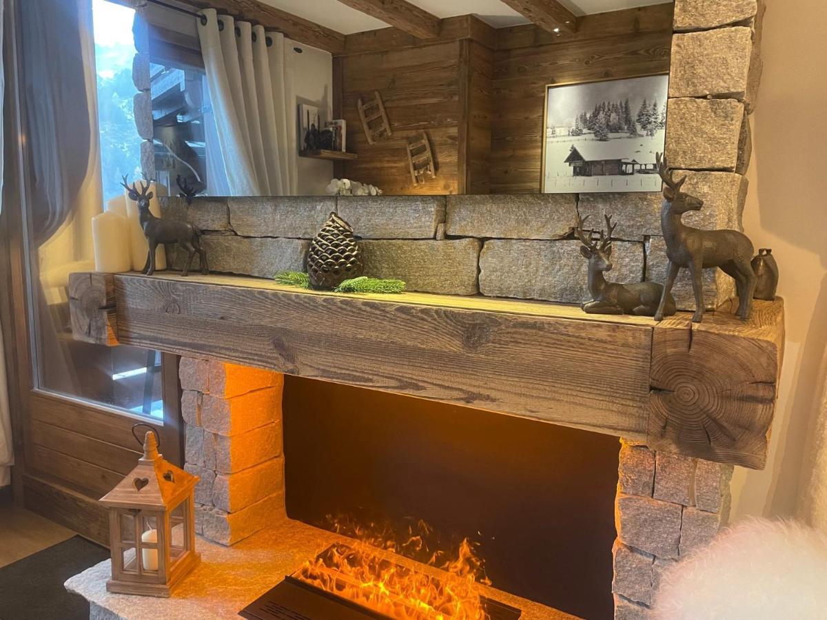 Arc 1950, Ambiance Chalet Luxe 5/7Pers Dans Residence 5* Skis Aux Pieds Avec Spa Les Arcs  Exteriér fotografie